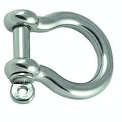  Bow Shackle AISI316 10mm L32mm with 19-38mm gap 10mm pin